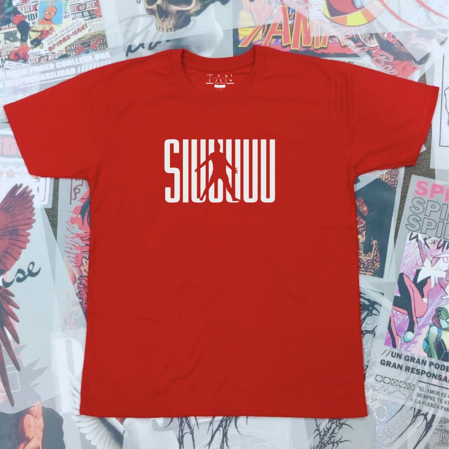 SIUUU Cristiano Ronaldo Celebration Graphic Tee