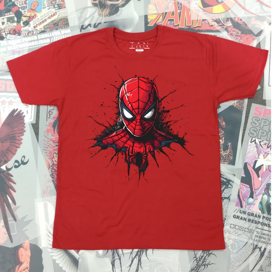 Spider Man Graphic T Shirt | Marvel Superhero Tee | Streetwear Anime Shirt | Unisex Cotton Tshirt Gift for Fans